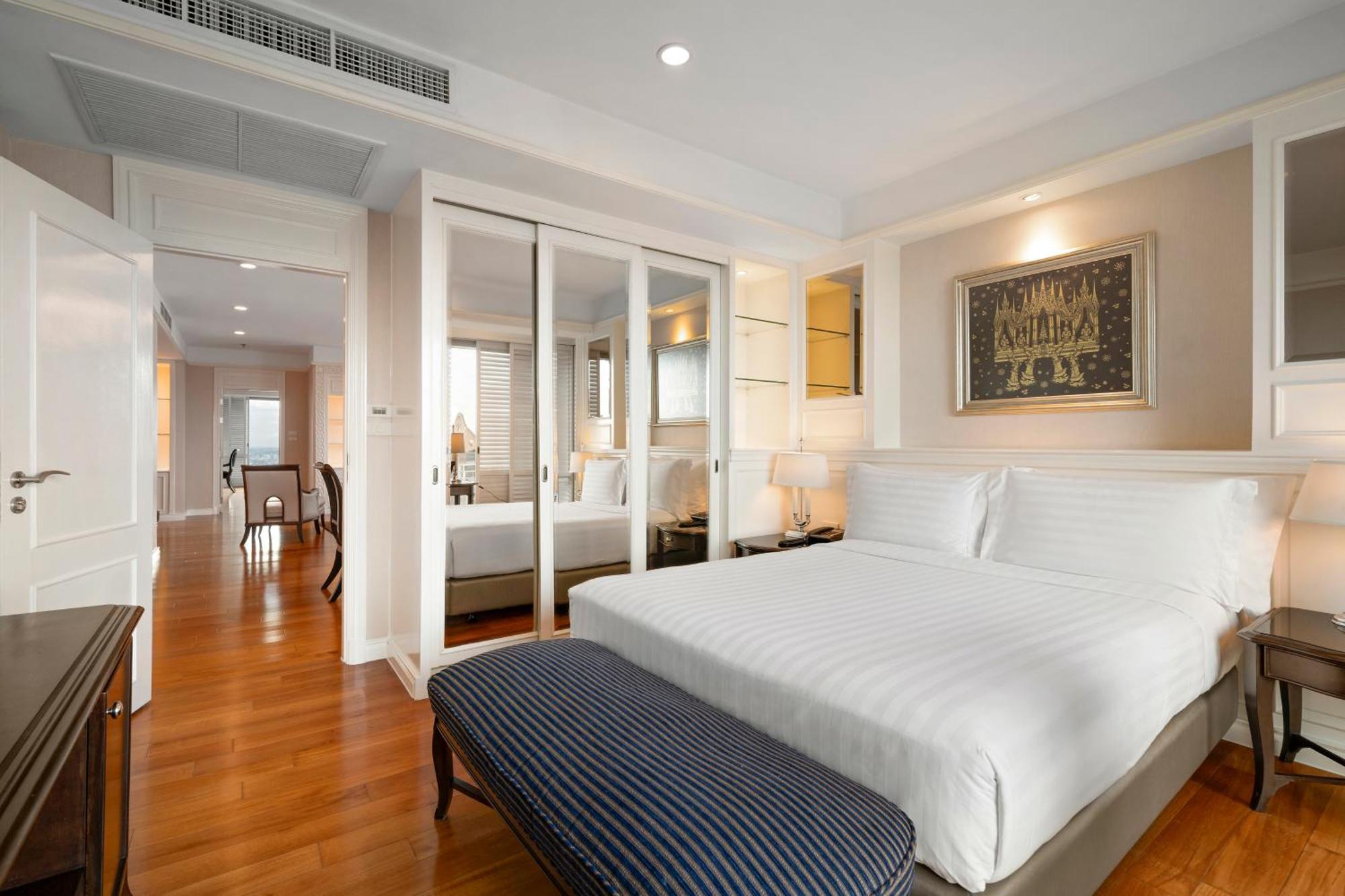 Grande Centre Point Hotel Ratchadamri Bangkok Eksteriør bilde A bedroom at the hotel