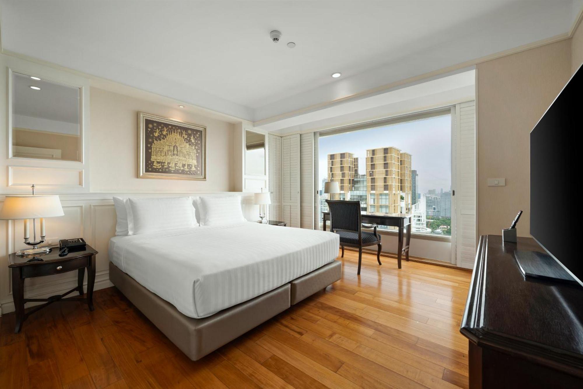 Grande Centre Point Hotel Ratchadamri Bangkok Eksteriør bilde A bedroom at the hotel