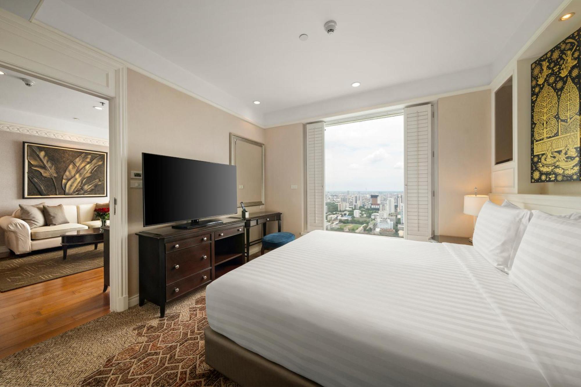 Grande Centre Point Hotel Ratchadamri Bangkok Eksteriør bilde Suite bedroom